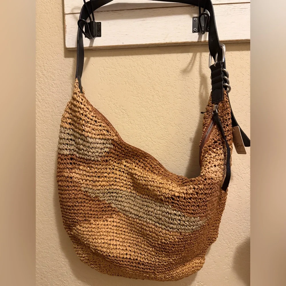 Free People Santorini Straw Tote Bag☀️ - Picture 9 of 10